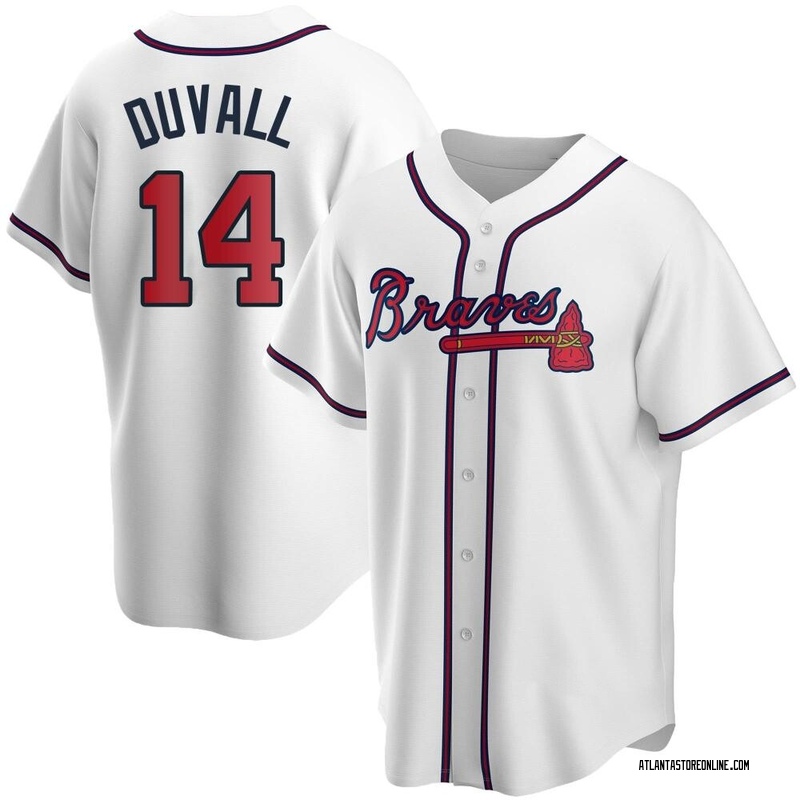 Adam Duvall Youth Atlanta Braves Home Jersey - White Replica