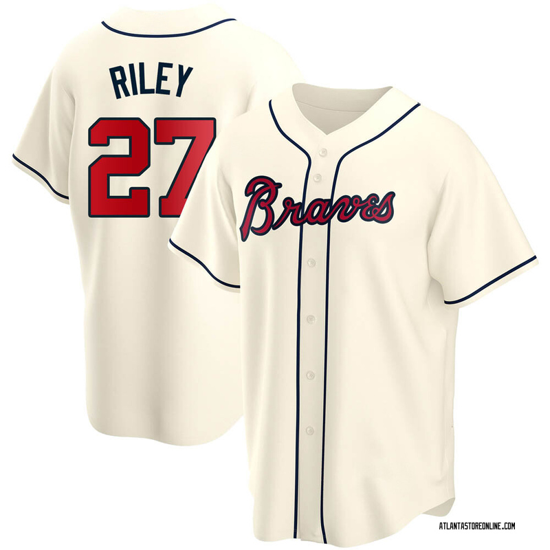 Austin Riley Atlanta Braves Jersey, Navy, Size M. NWT in 2023