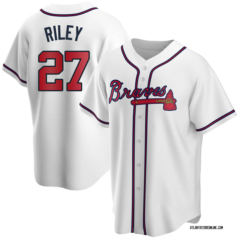 Austin Riley Men's Atlanta Braves Alternate Team Name Jersey