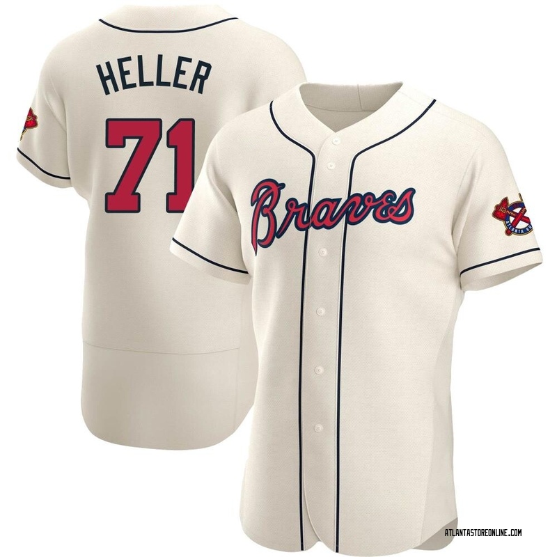 Jorge Soler Men's Atlanta Braves Alternate Jersey - Cream Replica