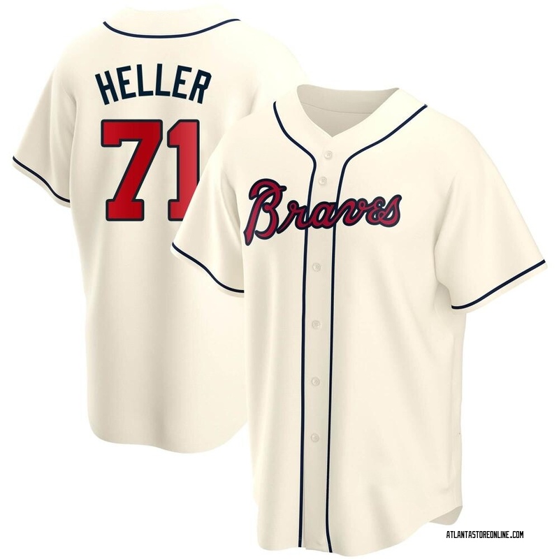 Ben Heller Men's Atlanta Braves 2023 City Connect Jersey - White