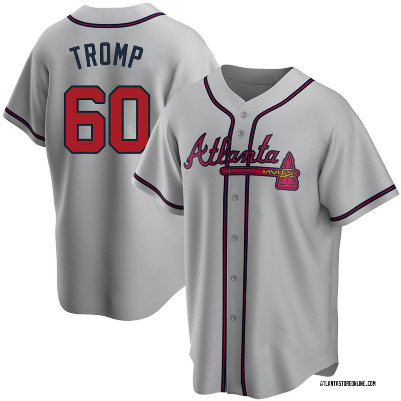 Chadwick Tromp Men's Atlanta Braves Home Jersey - White Authentic