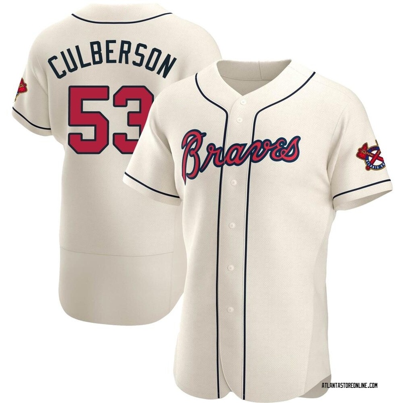 Charlie Culberson Women's Atlanta Braves Home Jersey - White Authentic