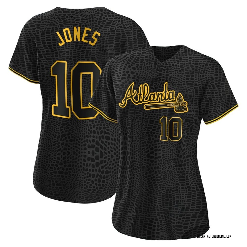 Chipper Jones Atlanta Braves Mitchell & Ness Youth Cooperstown Collection  Mesh Batting Practice Jersey - Navy