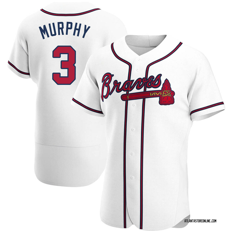Dale Murphy Men's Atlanta Braves Home Jersey - White Authentic