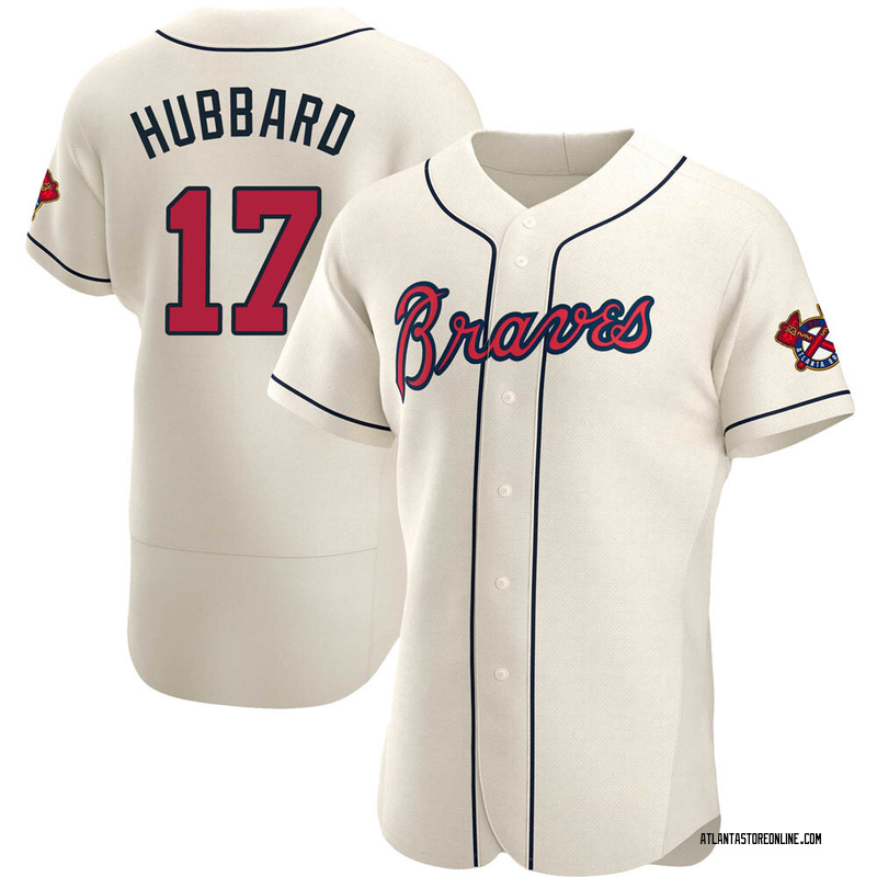 Atlanta Braves Nike Alternate Replica Team Jersey - Cream