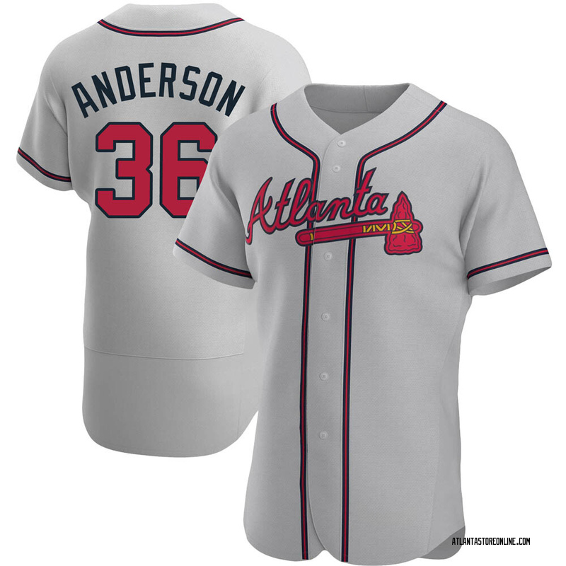 Ian Anderson MLB Authenticated and Team Issued City Connect Jersey - Size  46