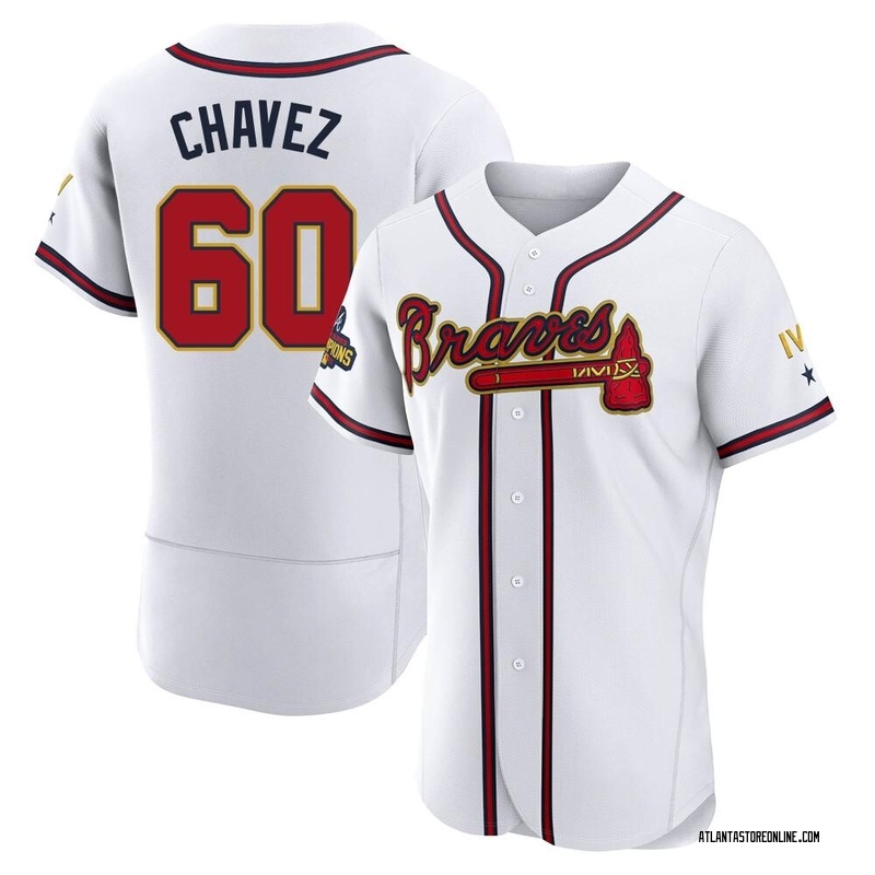 Jesse Chavez Women's Atlanta Braves White 2022 Program Jersey