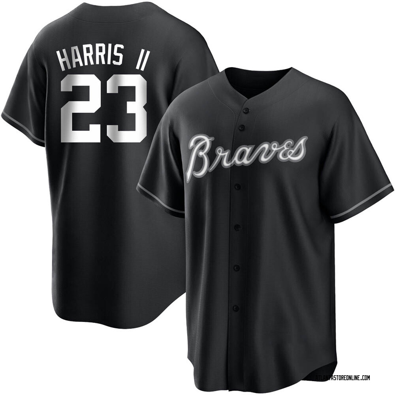 Michael Harris II Men's Atlanta Braves Jersey - Black/White Replica