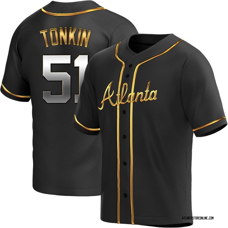 Michael Tonkin Youth Atlanta Braves Home Replica Custom Jersey