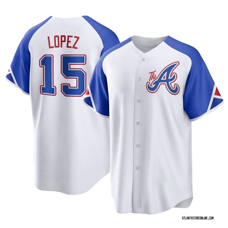 Nicky Lopez Men's Atlanta Braves 2023 City Connect Jersey - White