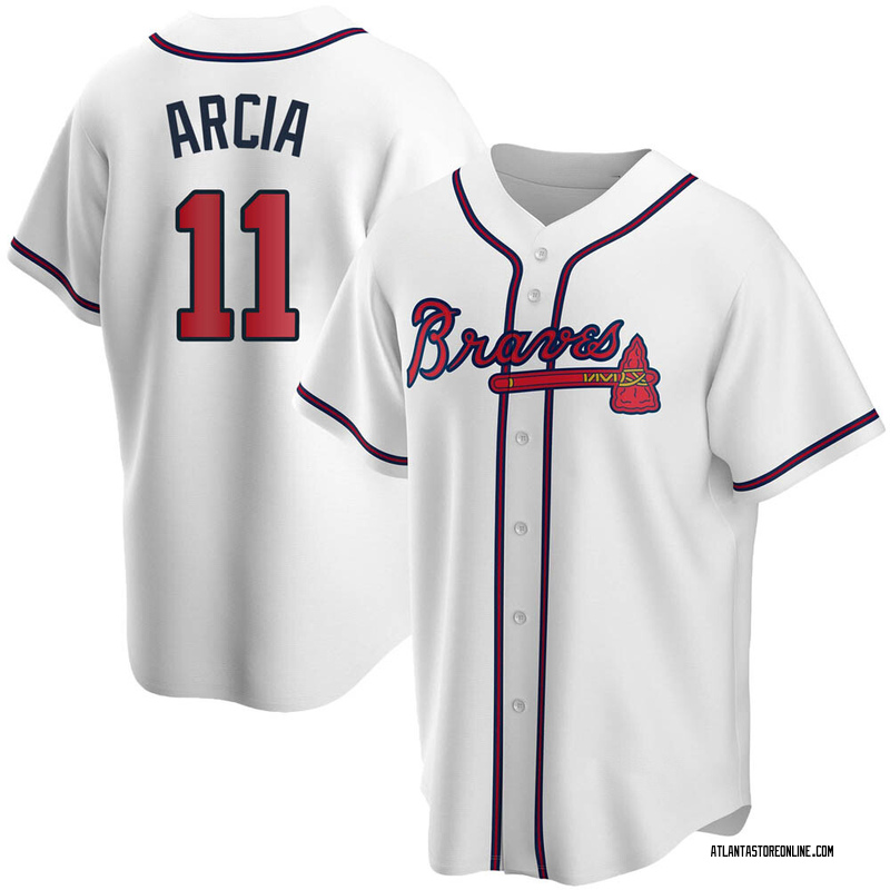 Orlando Arcia 2020 Team-Issued Home Cream Jersey