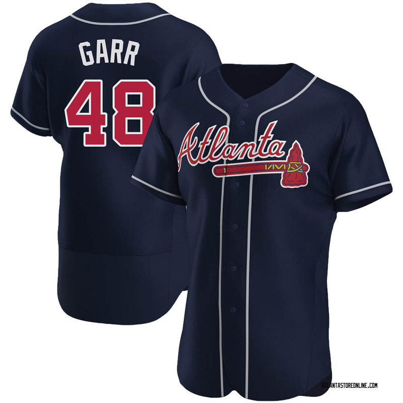 Ralph Garr Men's Atlanta Braves Home Jersey - White Authentic