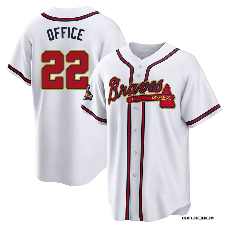 Matt Olson Men's Atlanta Braves Alternate Jersey - Navy Replica