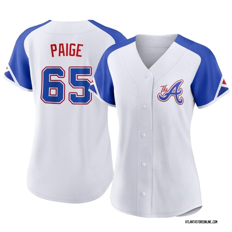 Satchel Paige Atlanta Braves Men's Navy Roster Name & Number T-Shirt 