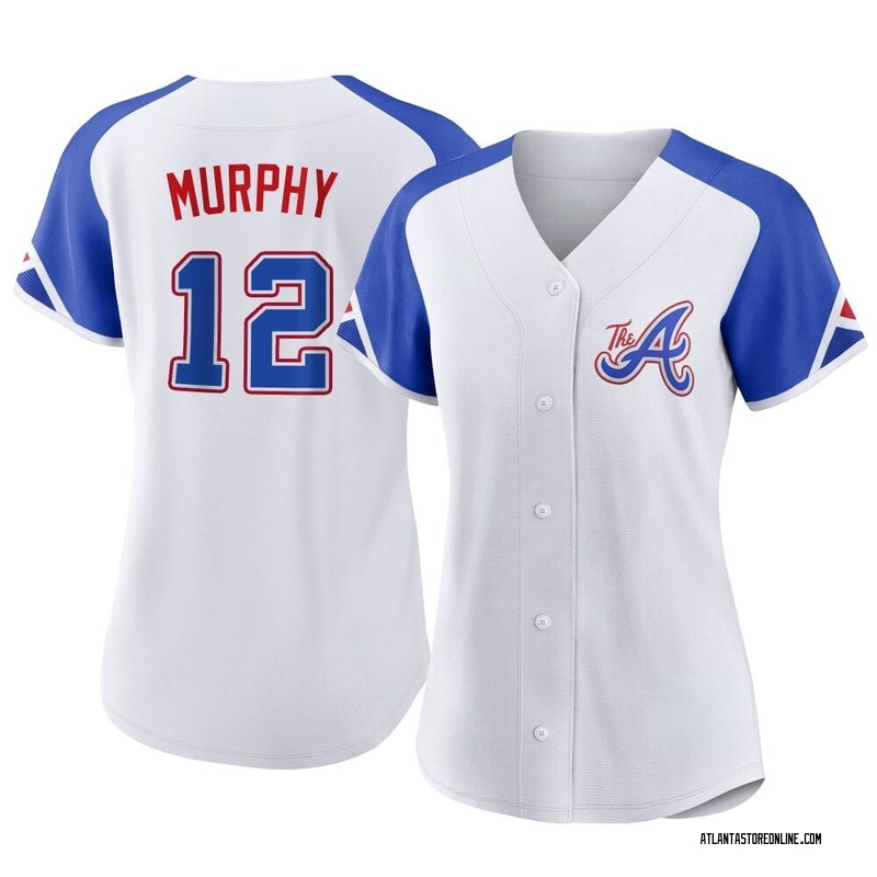 Dale Murphy Atlanta Braves Women's White 2023 City Connect Name & Number  T-Shirt