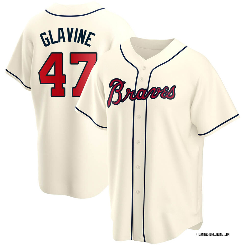 Tom Glavine Jersey - Atlanta Braves Replica Adult Home Jersey